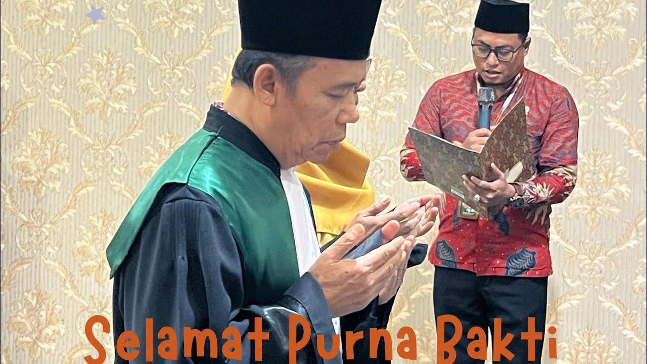 Doa Perpisahan dan Purna Bakti Hakim... #asn #asnberakhlak #pejabatnegara #hakim #integritas