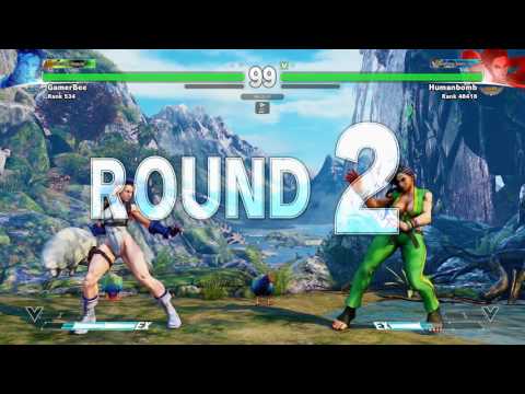 SFV~ Cammy (GamerBee) vs. Laura (Humanbomb) HD 5