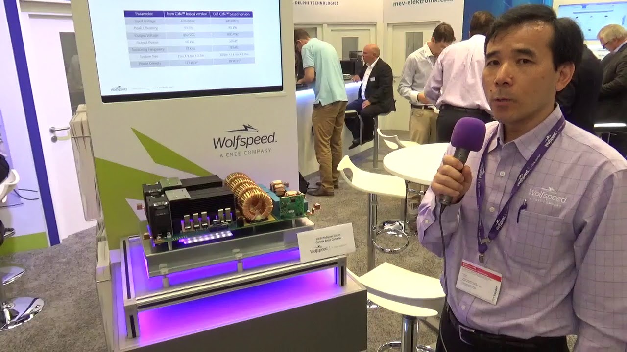 Wolfspeed describes a 60kW boost converter using SiC MOSFETs
