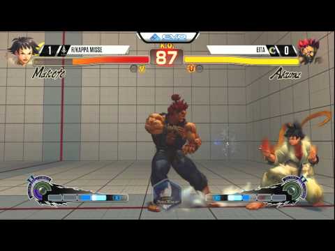Evo 2015 - USFIV Top 32: r/kappa Misse vs Eita