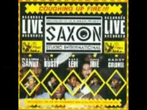 SAXON STUDIO AT MOONSHOT IN NEW CROSS ON 25/11/1988