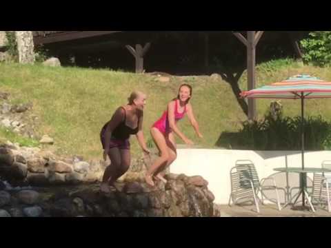 Nik and Webs synchro jump.