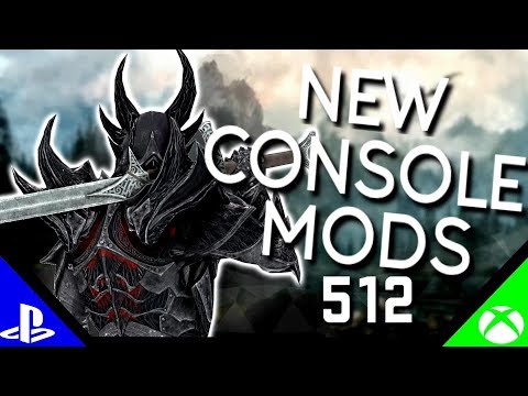 Skyrim Special Edition: ▶️5 BRAND NEW CONSOLE MODS◀️ #512 (PS4/XB1)