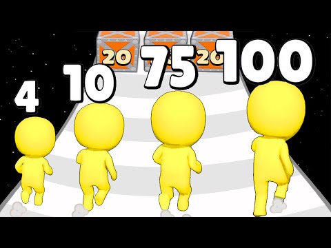 PUSH HARDER 3D - Level Up Runner Man (Freeplay, Max Level)