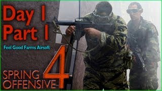 preview picture of video 'Spring Offensive 4, FGF Airsoft Day 1, Part 1       HD Airsoft Action!'
