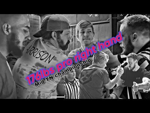 Middle TN Armwrestling Championship- 176lbs pro right hand