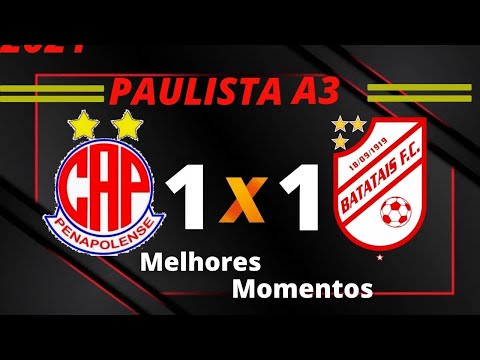 PENAPOLENSE 1 X 1 BATATAIS | PAULISTA A3 | 12/05/21
