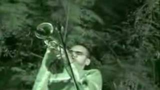 Brownman - blazing trumpet solo at the Havana Jazz Festival, Cuba (night vision)