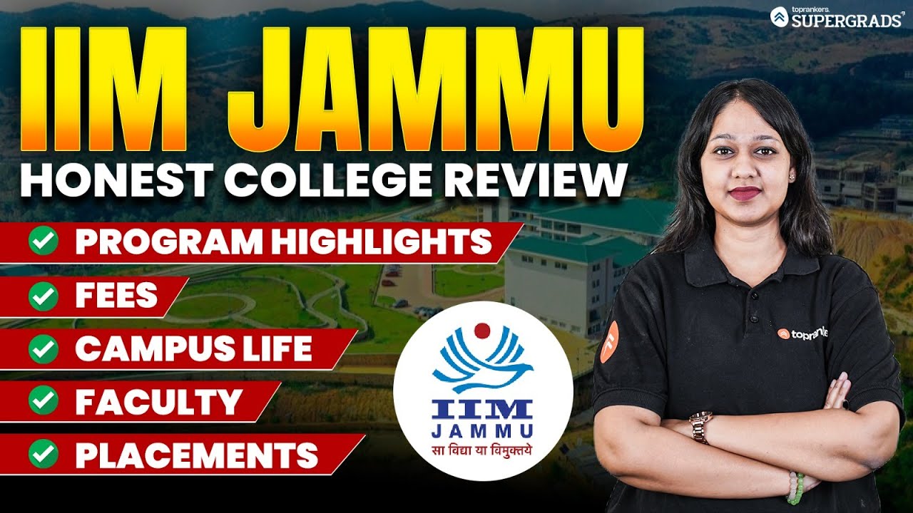 Honest Review of IIM Jammu's IPM Program 🔎| Fees, Curriculum, Faculty, Campus Life & Placements 🎯