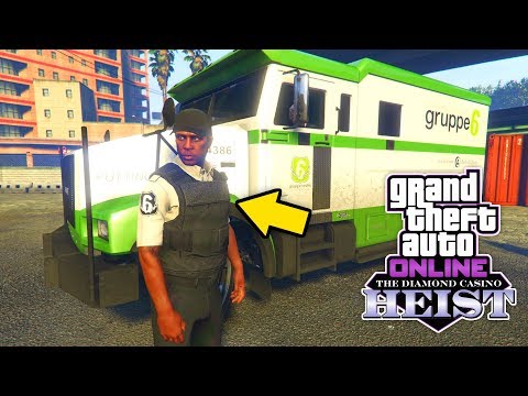 Gruppe 6 Outfit bekommen! (Schnell & einfach) - GTA Online: Casino Heist DLC