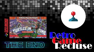 Teenage Mutant Ninja Turtles IV: Turtles in Time (1992) Super Nintendo SNES ending [Retro Gaming]