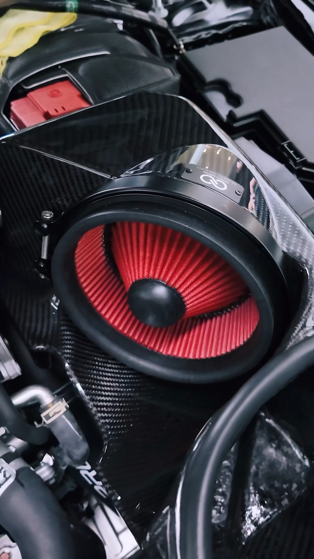 Infinity Design air intake #Honda Civic Type-R #FL5 #GFORCE