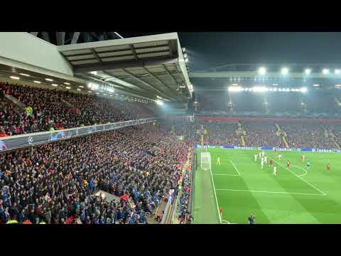 Liverpool vs Genk November 2019 Champions League — Genk’s passionate fans