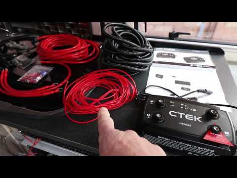 Dick Gets More Power - CTEK C250SE Battery to Battery Charger Installation