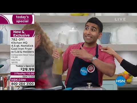 HSN | KitchenHQ featuring Chef Shahir 06.07.2022 - 12 AM