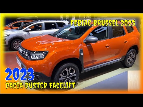 2023 Dacia Duster Facelift Interior And Exterior Brussel Motor Show 2023