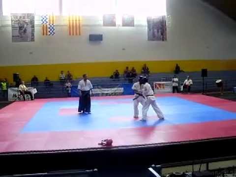 Kumite de Japoneses al Karate al K.O