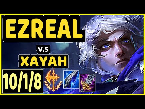 DEFT (EZREAL) vs XAYAH - 10/1/8 KDA BOTTOM ADC CHALLENGER GAMEPLAY - KR