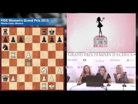 Round 7 Skripchenko Almira (FRA) 1/2 - 1/2 Stefanova Antoaneta (BUL)