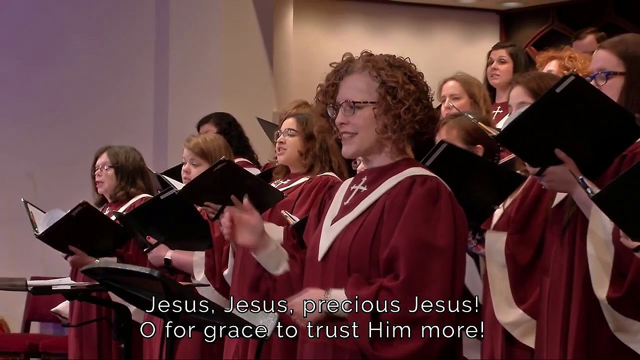 Tis So Sweet to Trust in Jesus (11 am, webstream)