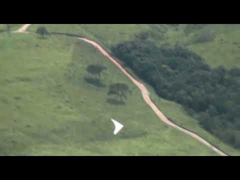 Igor Matias Resende, realilizando o primeiro voo da Serra do Gambá