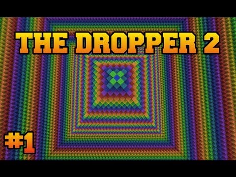 Minecraft: The Dropper 2 - Part 1 - Newton Vs. Darwin