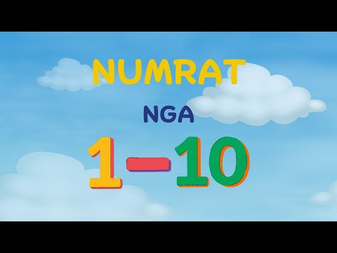 Këngë për fëmijë │Mëso Numrat nga 1 deri në 10 │ Babagjyshi