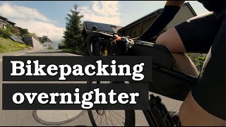 My first BIKEPACKING overnighter | pt. 1/2