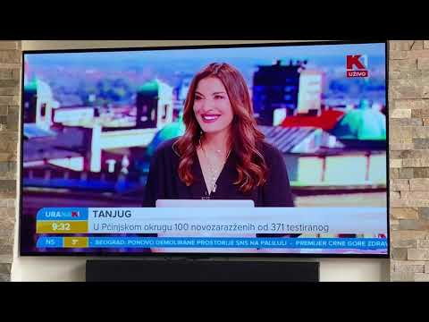 Party in Belgrade on Serbian Television