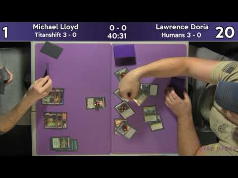 Michael Lloyd (Titanshift) Vs Lawrence Doria (Humans) - Sunday Night Modern 11/11/18