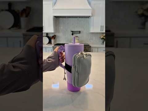 Purple Tumbler 💜🫧 #restock #purple #thatgirl #aesthetic #asmr #drink #tumbler #viral #shorts #fyp