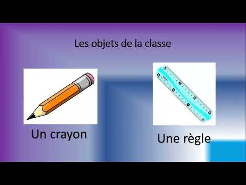 Les objets de la classe