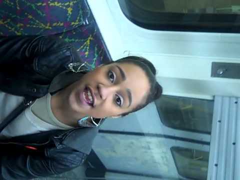 STEPPING!! fuzzie barz train journey.looooooooool