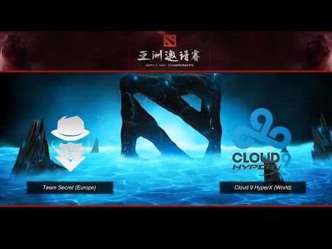 Team Secret vs Cloud9 #1 - DAC 2015 Main Event