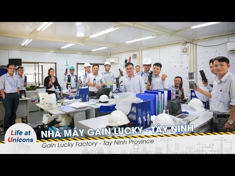 Life at Unicons | Dự án “Nhà máy công ty TNHH Gain Lucky – Việt Nam”