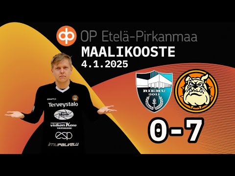Maalikooste 4.1.2025 Riemu - Futsal Mad Max 0-7
