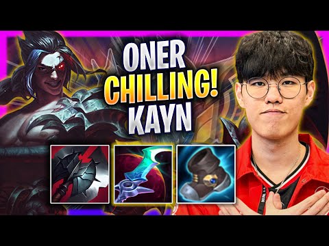 ONER CHILLING WITH KAYN! - T1 Oner Plays Kayn JUNGLE vs Vi! | Season 2025
