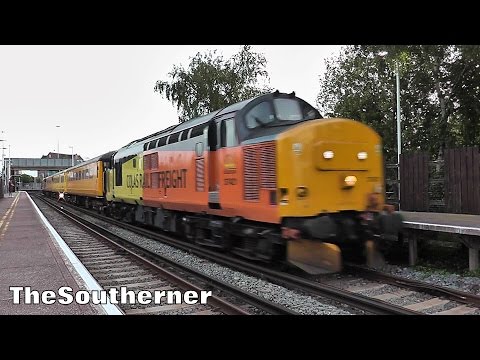 Colas Rail Freight 37421 & 37219 at Poole 06/06/2016