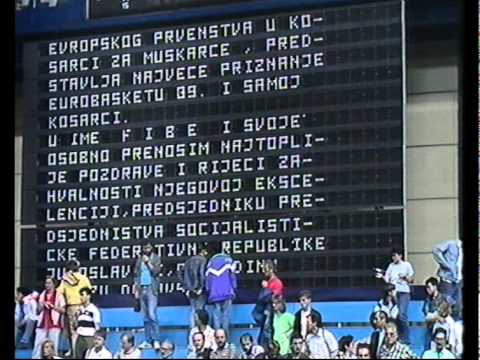Yugoslavia - Eurobasket 1989 champion