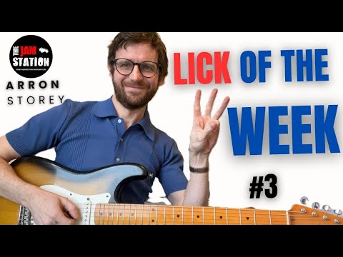 Lick of The Week #3 Lesson - Classy Dorian Blues Lick in B Minor
