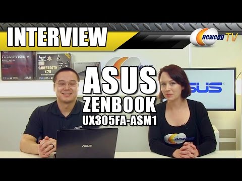 ASUS Zenbook UX305FA-ASM1 13.3" Ultrabook Interview - Newegg TV
