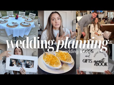 WEDDING PLANNING VLOG: 6 MONTHS OUT: A disaster, more tastings, haul, wedding shower in Tennessee!
