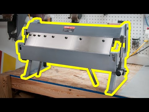 Vevor 24" Box and Pan Sheet Metal Brake - Demo, Test & Review