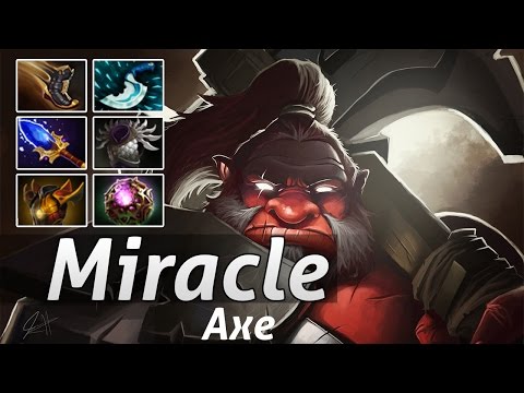 Miracle Axe 32 Min 32 Kill - Dota 2 Epic Moments