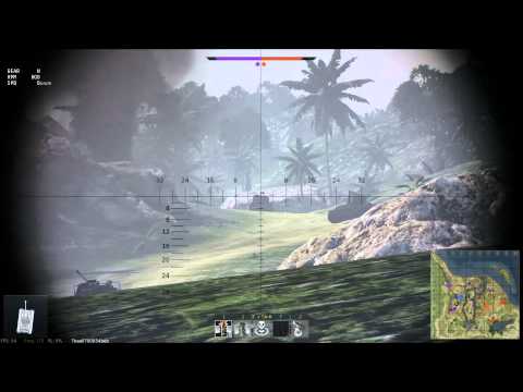 War Thunder! - Pz. IV H Premium vs 2 Shermans.
