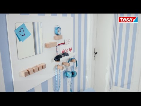 tesa® DIY-Tipp: Schlüsselbrett selber machen