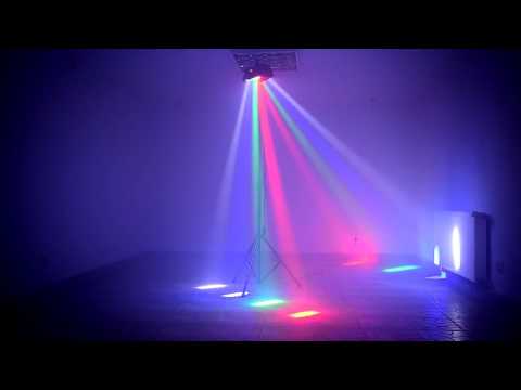 MUSICEXPRESS: LIGHT4ME SPIDER EFEKT LED 8 x 10W RGBW 4in1 CREE