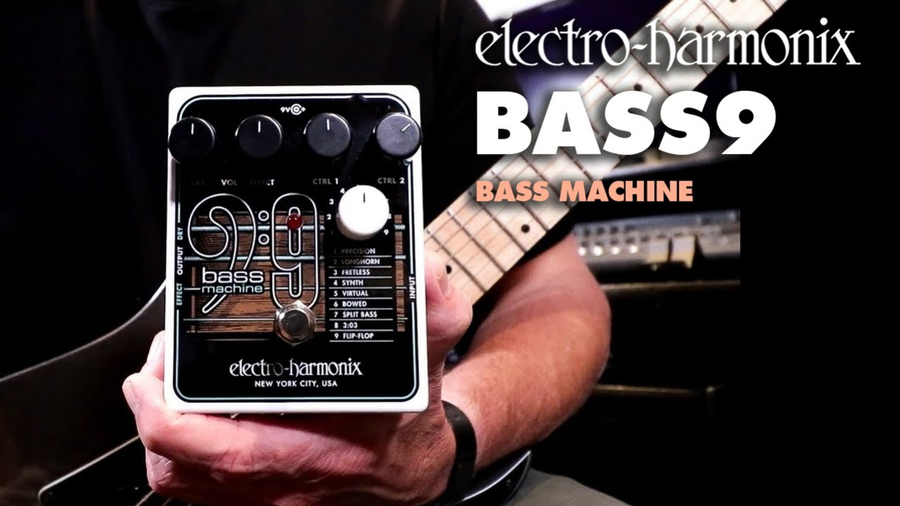 Electro Harmonix BASS9 Bass Machine Pedal