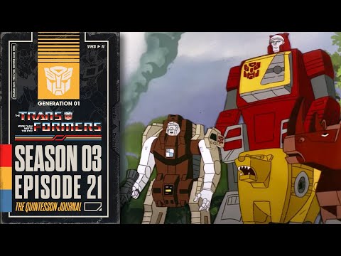 The Quintesson Journal | Transformers: Generation 1 | Season 3 | E21 | Hasbro Pulse