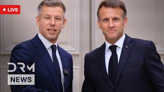 LIVE: French President Macron Meets Hungarian Prime Minister Peter Magyar at Élysée Palace | AC1G